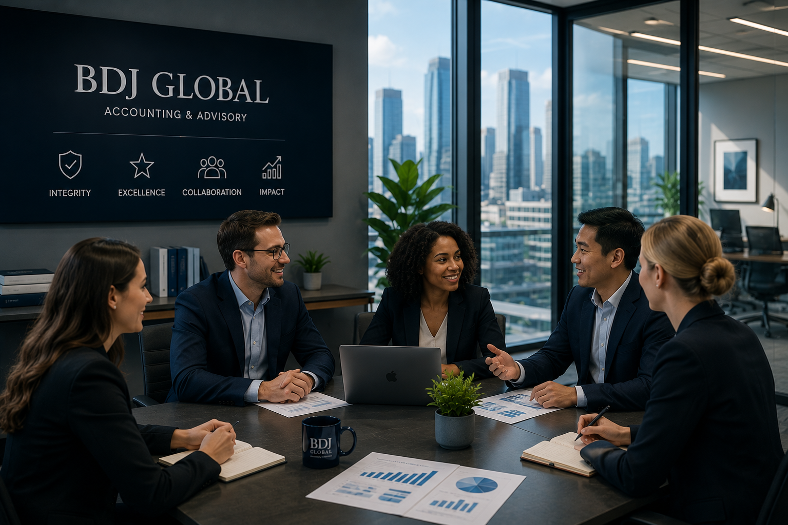 BDJ Global professional work environment