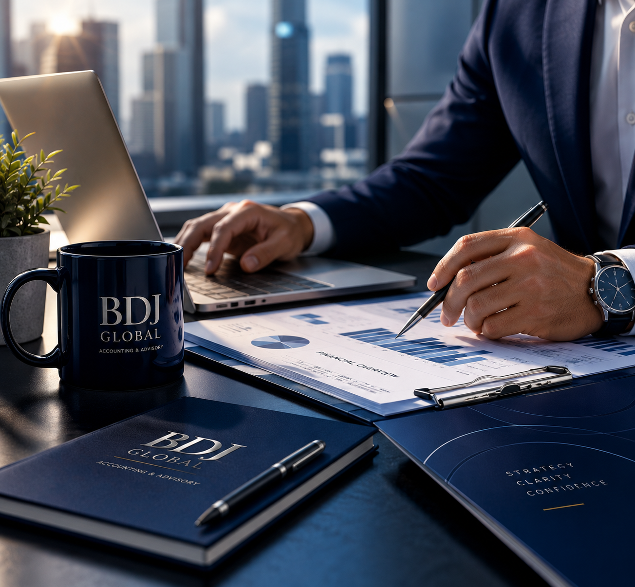 BDJ Global financial strategy
